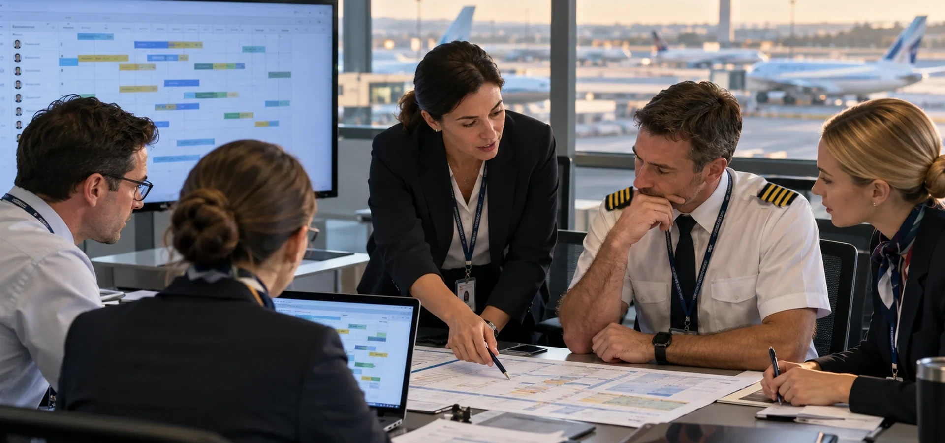 Illustrative photograph: Airline Operations & Workforce Optimisation