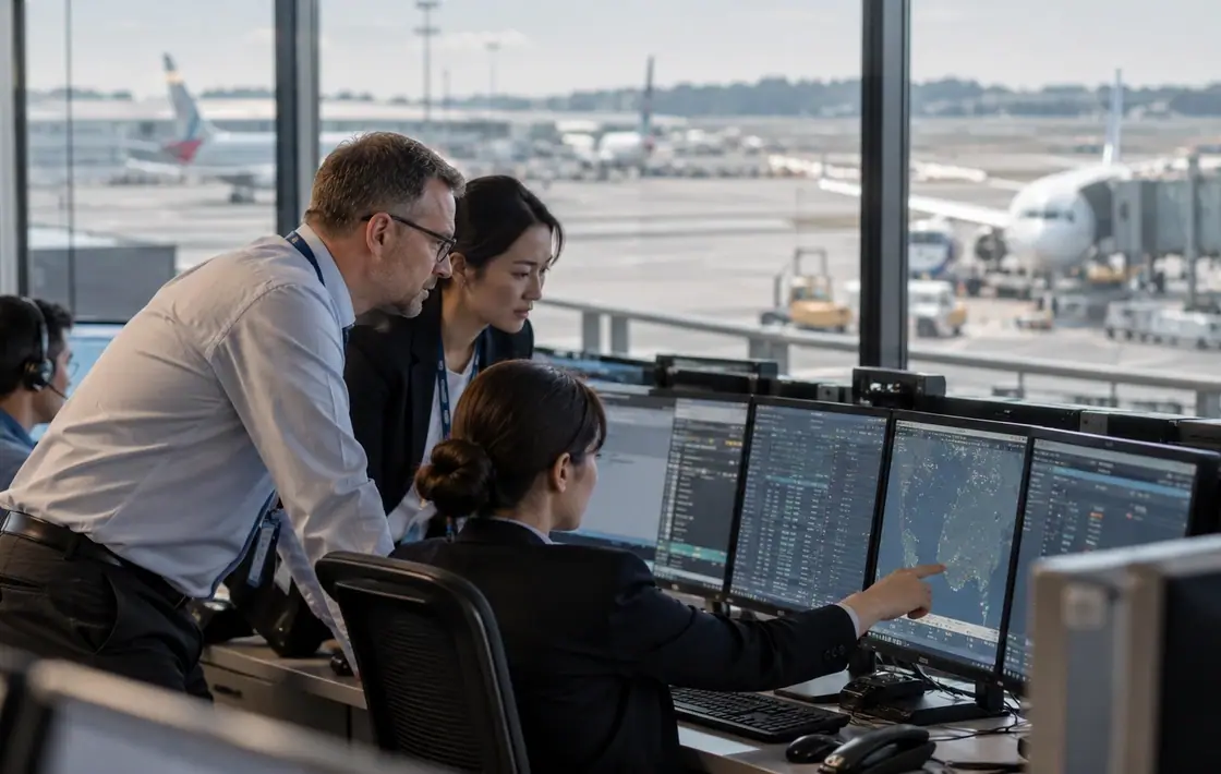 Illustrative photograph: Airline Performance Management KPIs & Decision Support