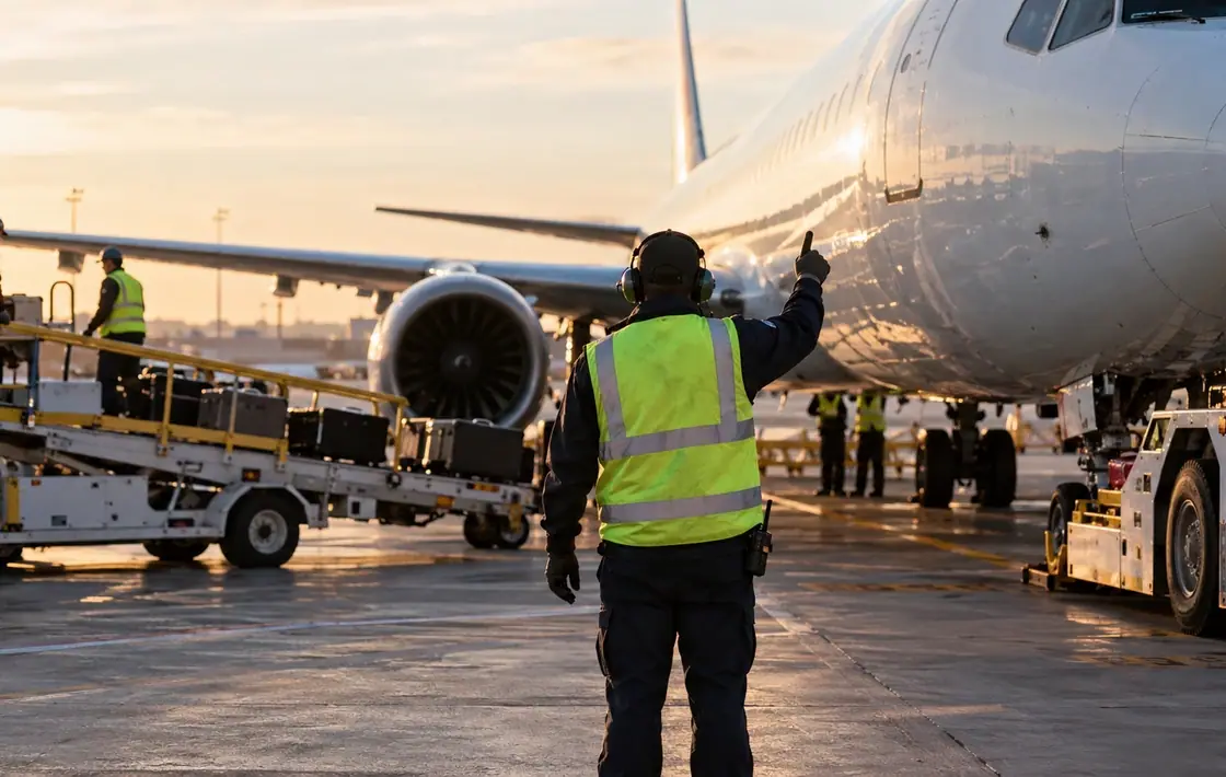 Illustrative photograph: Ground Operations & Aviation Technical Workforce Scheduling