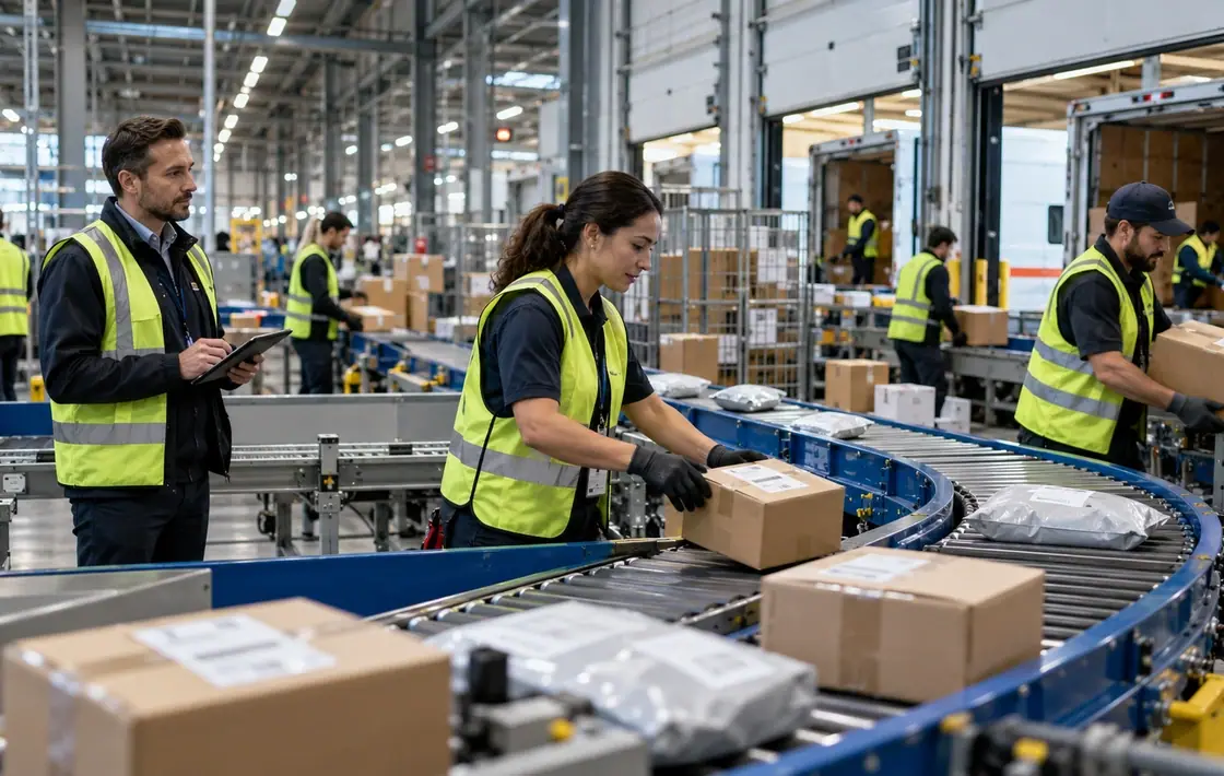 Illustrative photograph: Logistics Operations & Workforce Optimisation