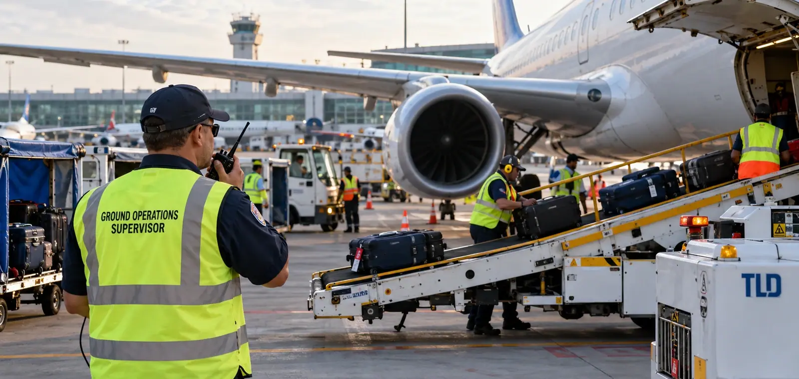Illustrative photograph: Ground Operations & Aviation Technical Workforce Scheduling