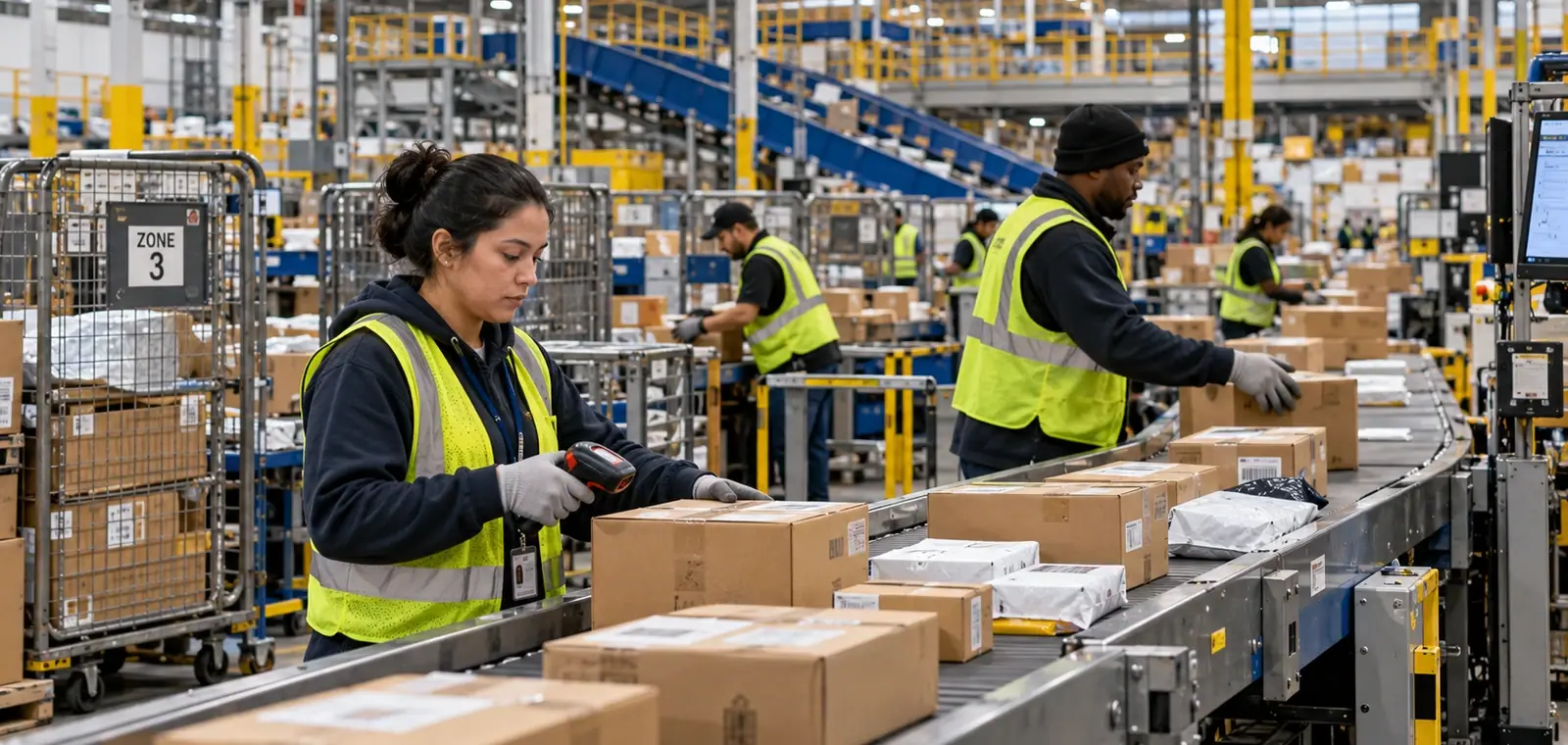 Illustrative photograph: Peak Logistics Staffing: Why Fixed Shifts Keep Failing