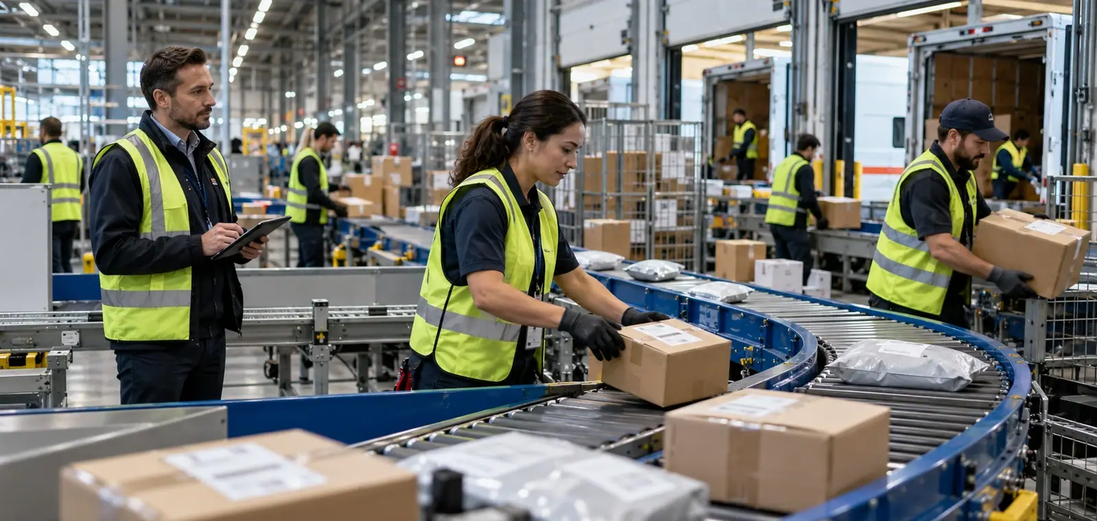 Illustrative photograph: Logistics Operations & Workforce Optimisation