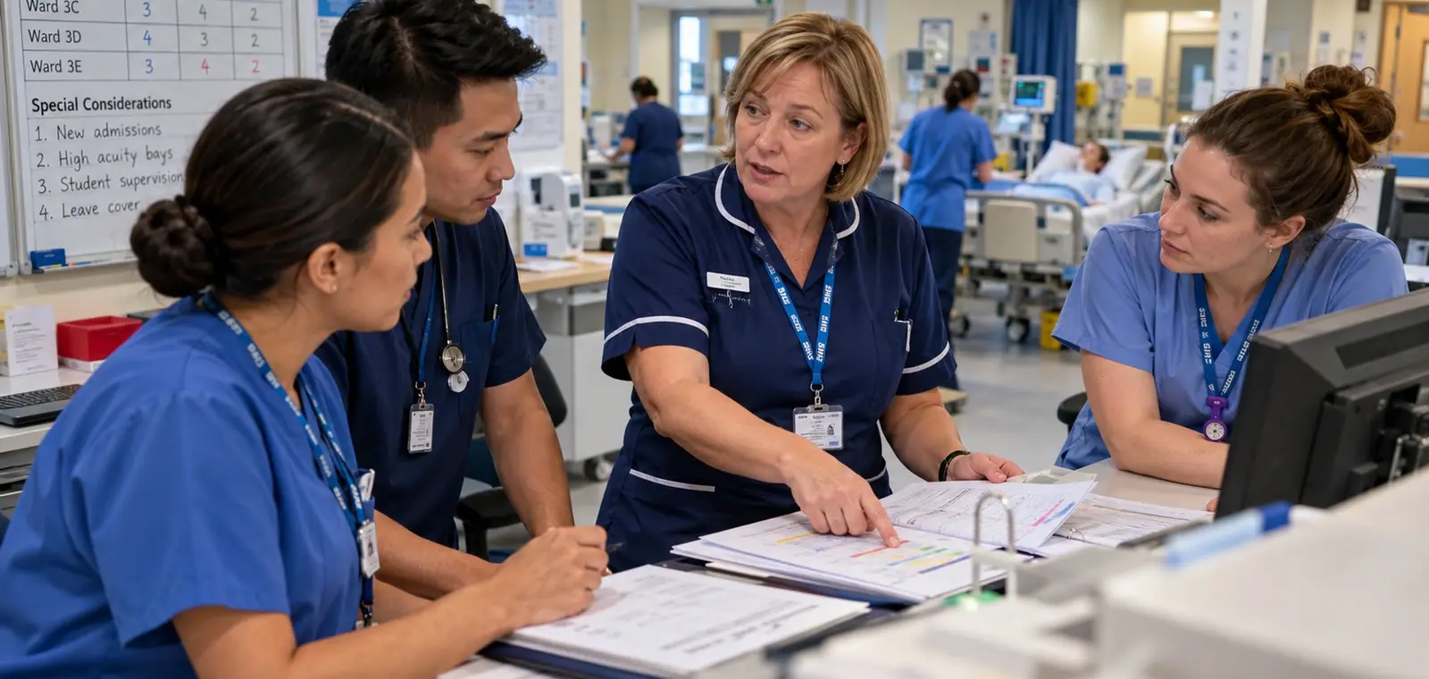 Illustrative photograph: Clinical Workforce Optimisation & Intelligent Scheduling