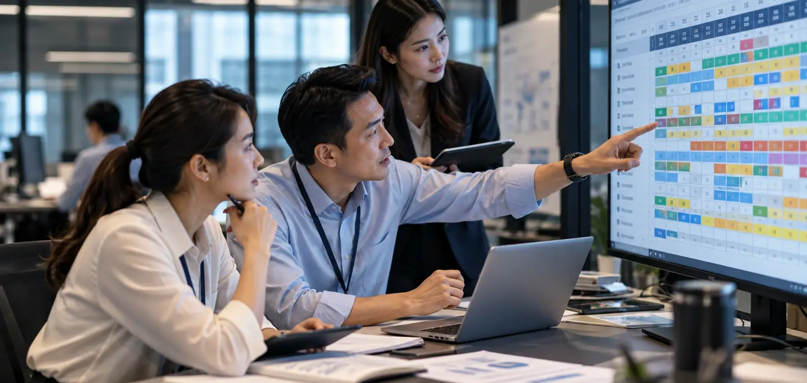 Illustrative photograph: Intelligent Workforce Scheduling Systems